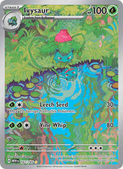 Ivysaur, Pokémon 151 card 167