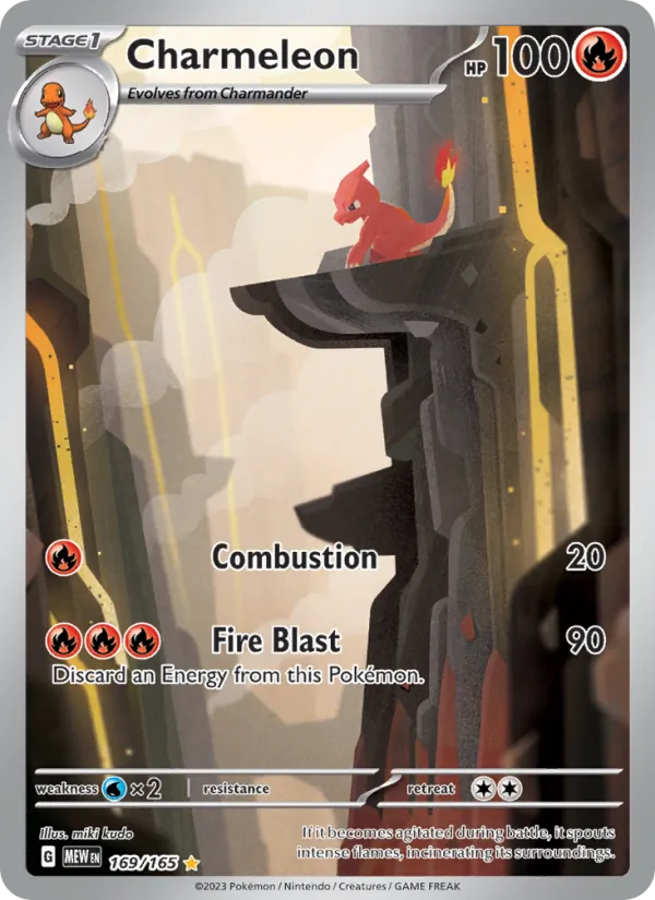 Charmeleon, Pokémon 151 card 169