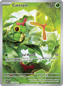 Caterpie, Pokémon 151 card 172
