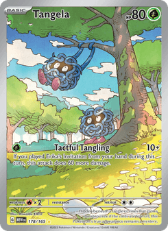 Tangela, Pokémon 151 card 178